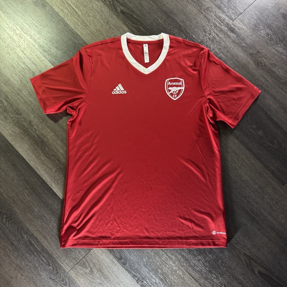 adidas Arsenal Tiro Training Jersey mens XL shirt